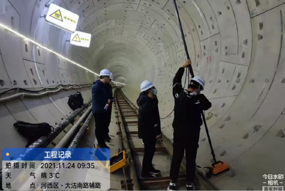 天津市地铁管片后注浆密实度检测项目