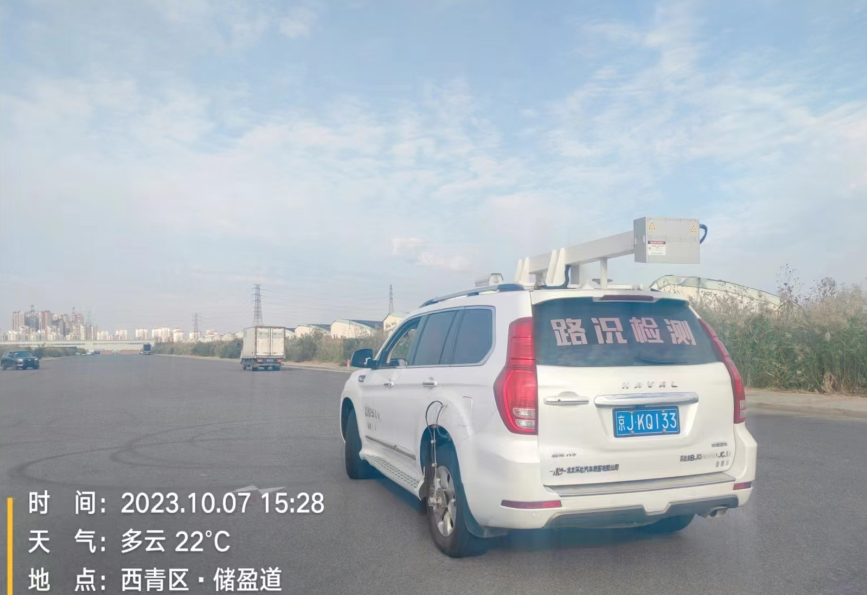 天津市大寺镇路面状况技术评定项目