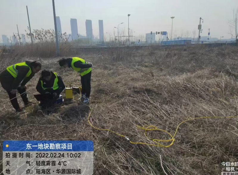 合肥东一地块地下构筑物勘察项目